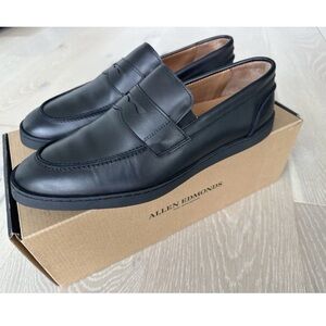 NEW Allen Edmonds Grayson Slip-On Penny Loafers 10E BLACK